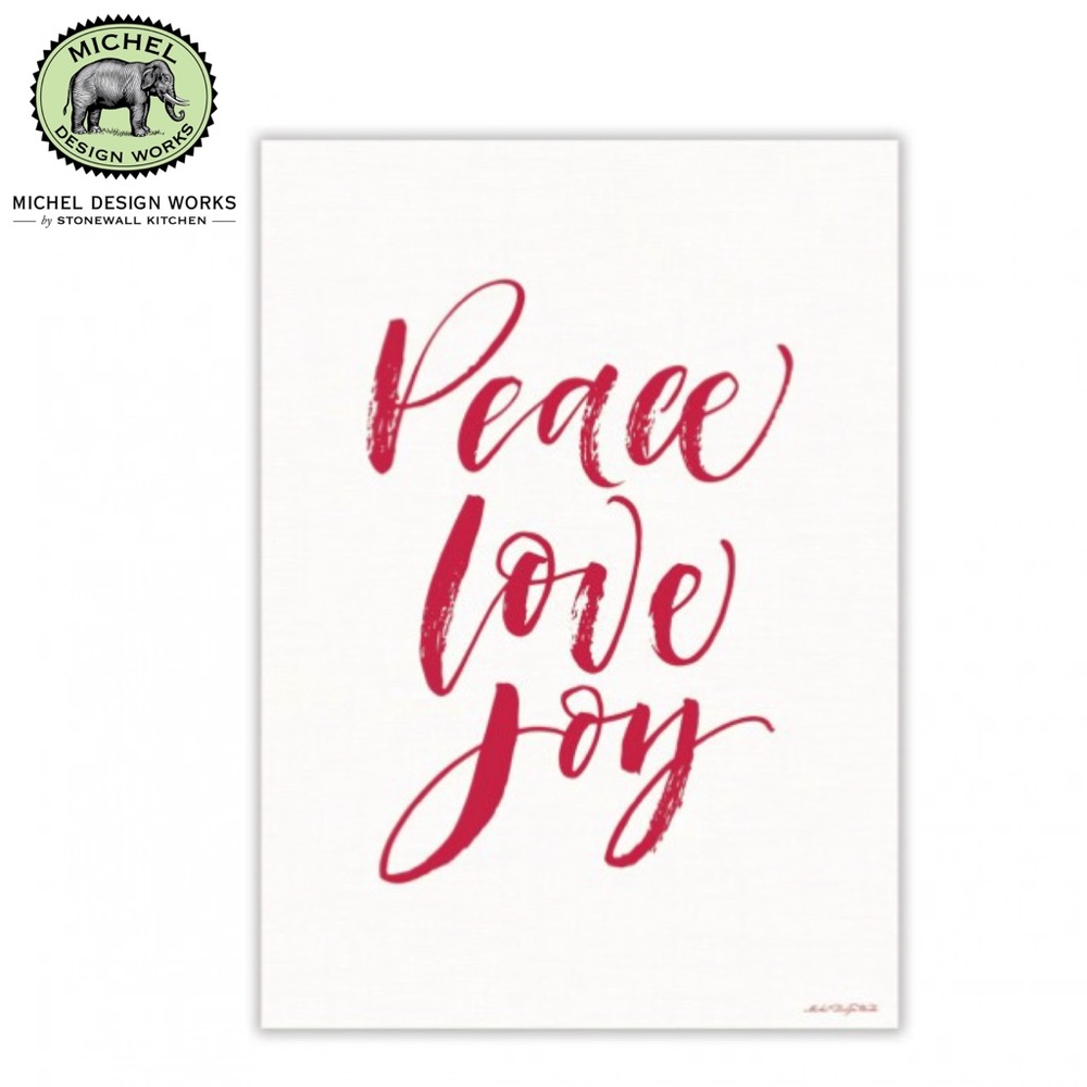 Michel Design Works Ho, Ho, Ho Tea Towel